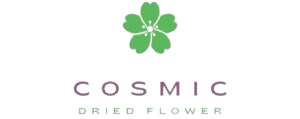 cosmic dried flower logo