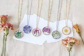 Dried Flower Resin Jewellery