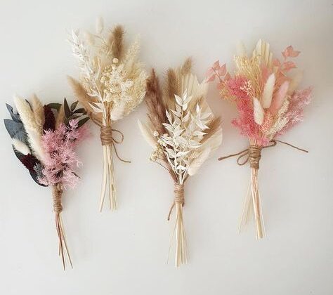 Elevate Your Wedding with Dried Flower Bouquets