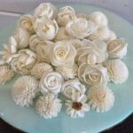 variety of beautiful handcrafted sola flower