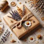 Gift Wrapping with Dried Flowers