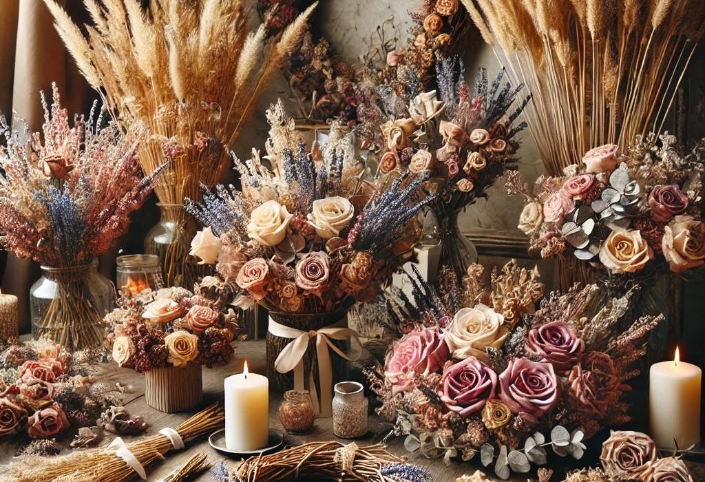 Dried flowers for special occasions