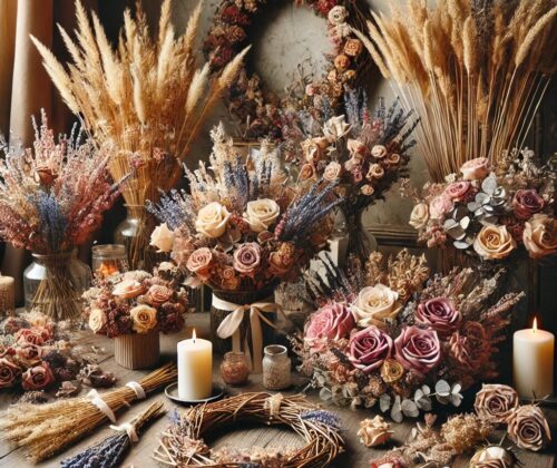 Dried flowers for special occasions