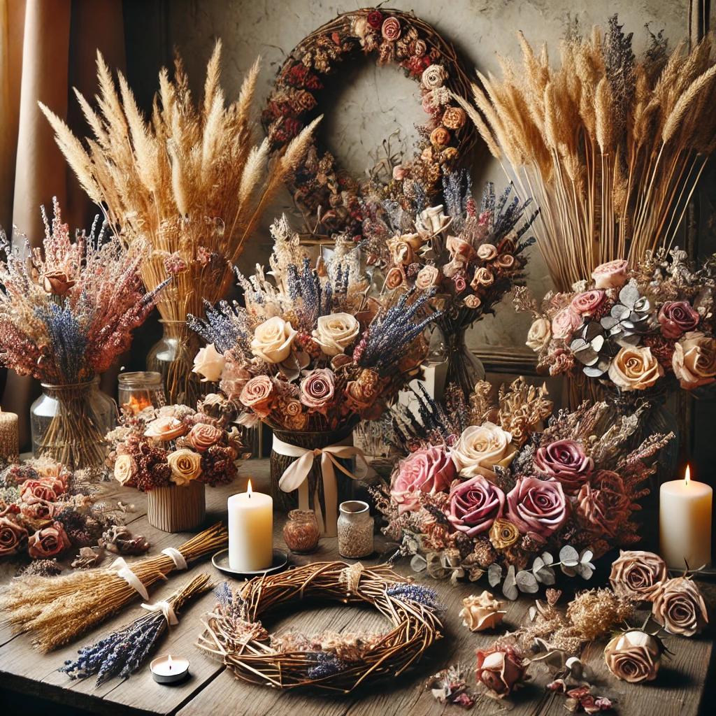 Dried flowers for special occasions