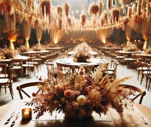 Stunning Dried Flowers for Table Settings and Event Decor