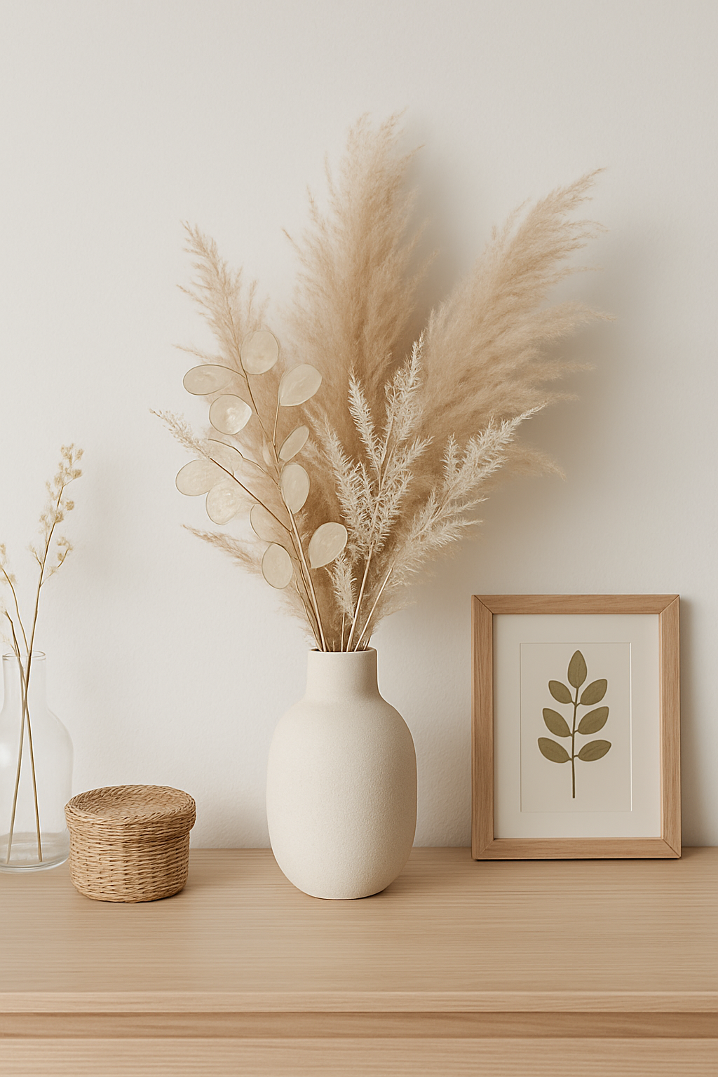 dried flower decor