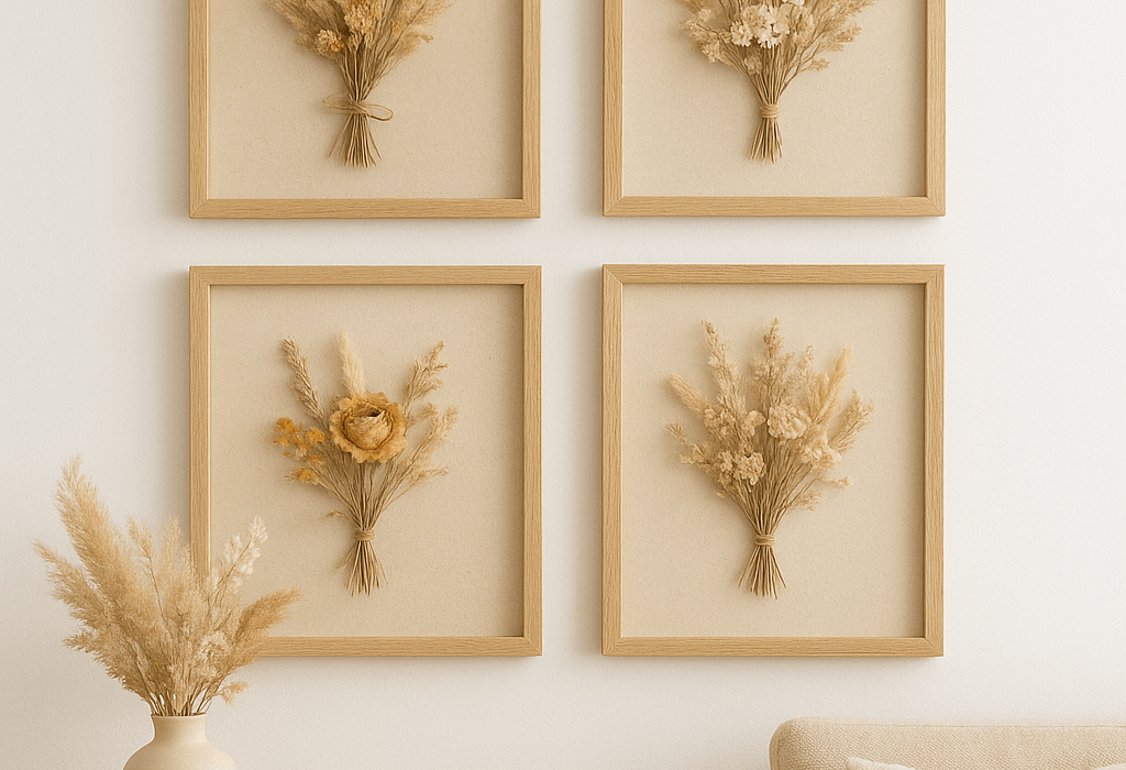 DIY Dried Flower Wall Art Ideas to Elevate Your Home Decor