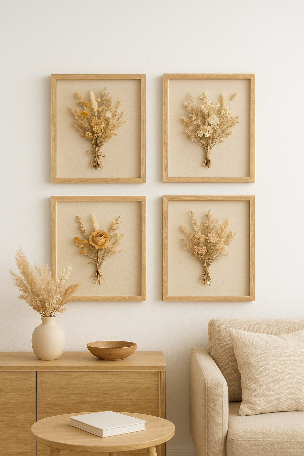 DIY Dried Flower Wall Art Ideas to Elevate Your Home Decor