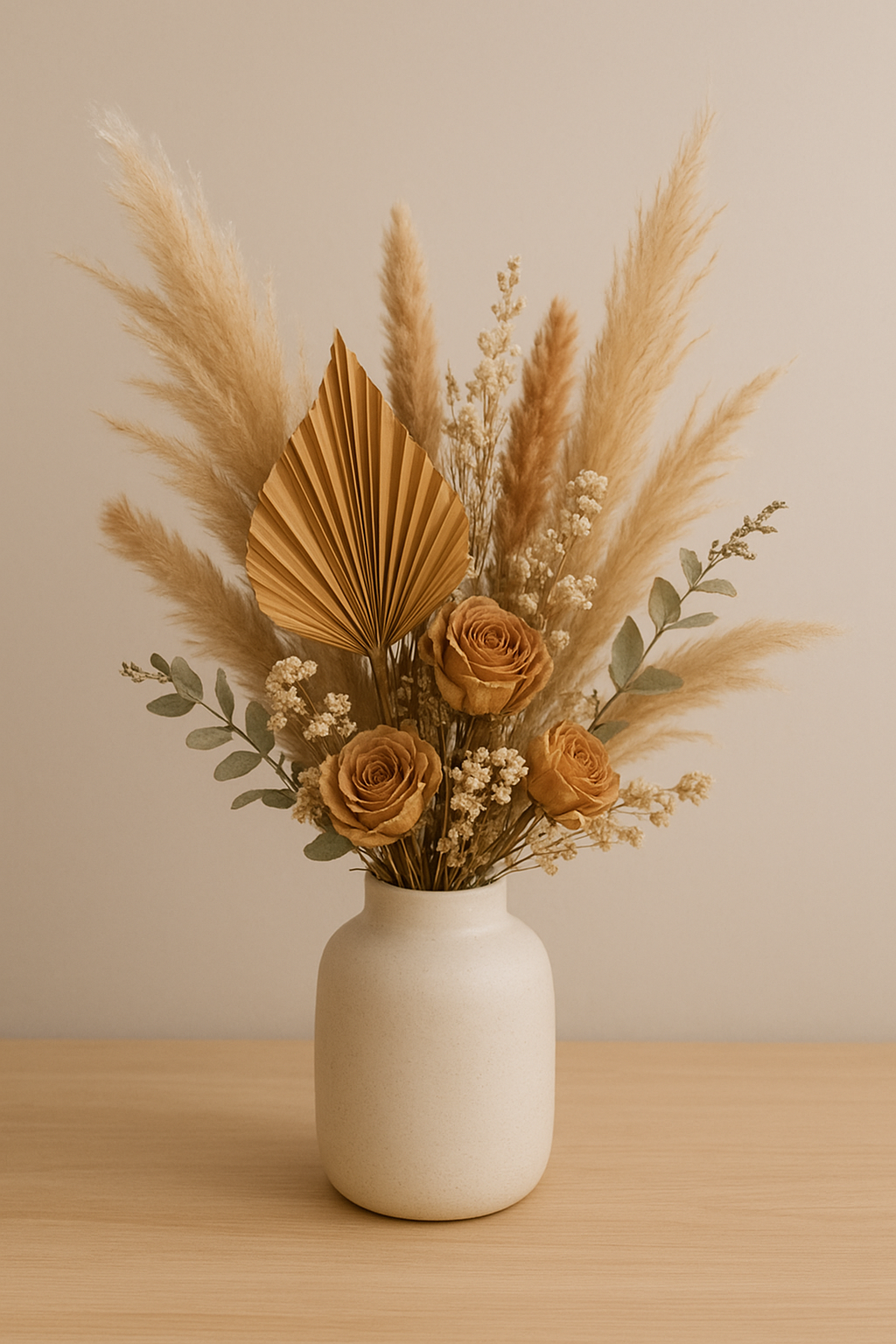 dried flower arrangements