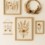 Creative Dried Flower Wall Art Ideas for Home Decor