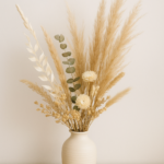 How to Style Minimalist Spaces with Dried Flower Decor