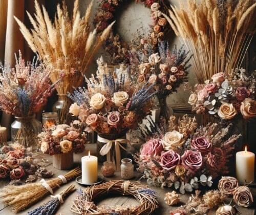 Dried Flowers for Special Occasions- A Timeless Touch