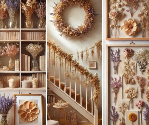 Dried Flower Decor- Unexpected Places to Add at Home