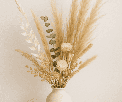 Minimalist Dried Flower Decor: Simple Ways to Style Your Home