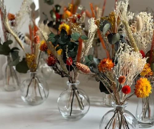 Dried Flowers for Sustainable Weddings